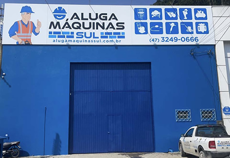 Itajaí - SC - Aluga Máquinas Sul