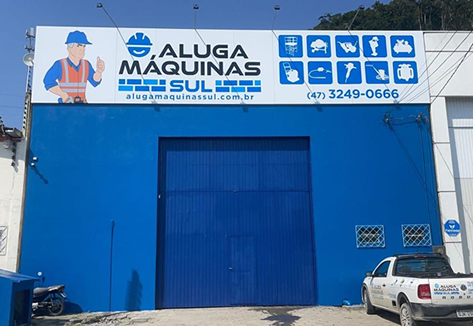 Itajaí - Aluga Máquinas Sul